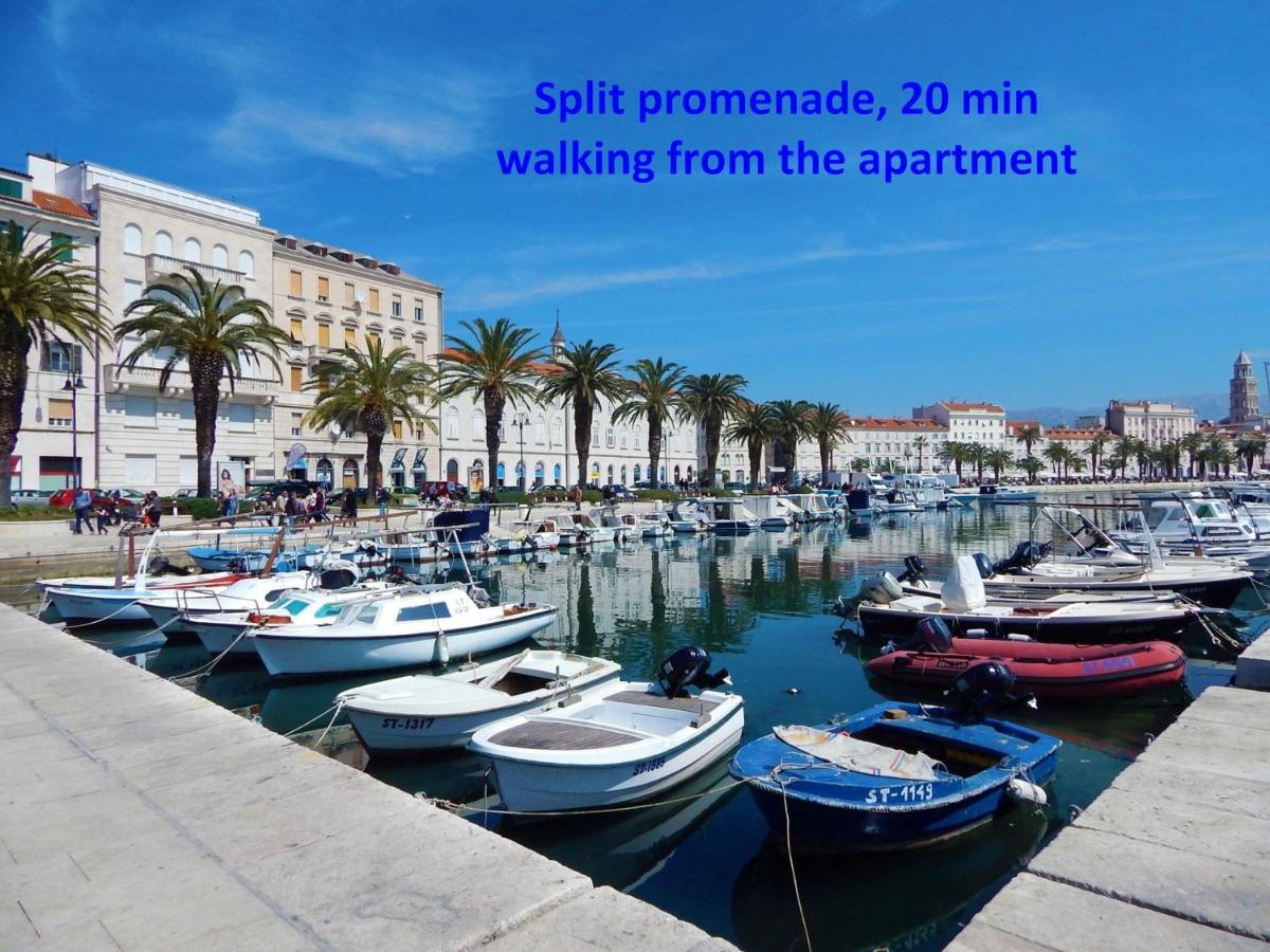 Apartment Modern With Terrace 4 Min Walk To The Split
